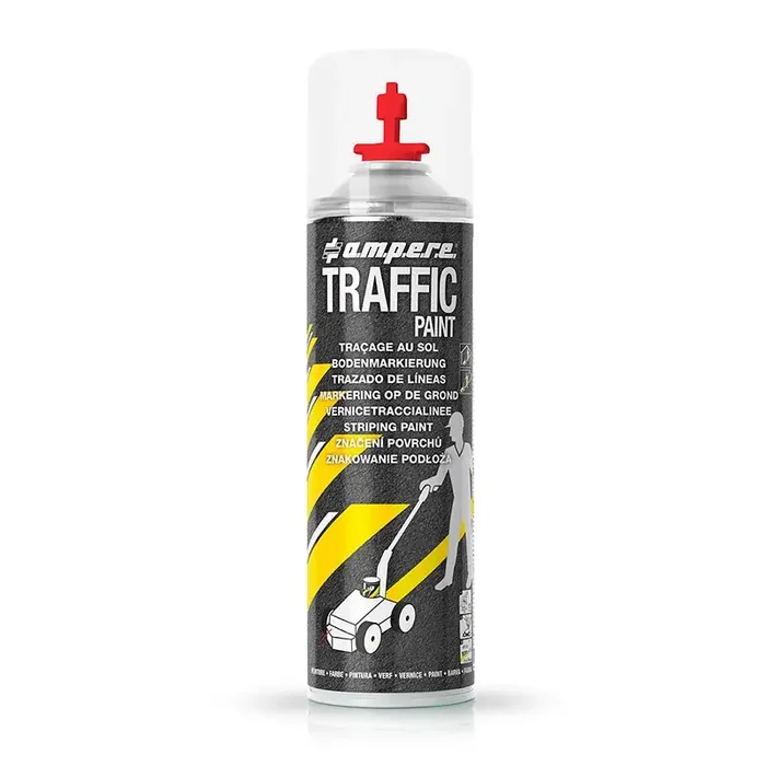 1 Dose Bodenmarkierspray Traffic Paint 500ml/Dose rot
