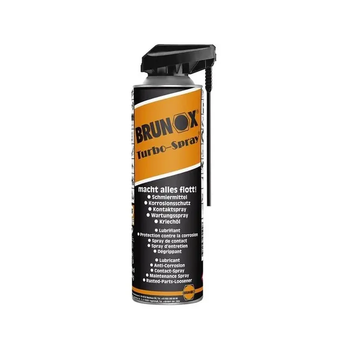 12 Stück BRUNOX® Turbo-Spray® mit Turbo-Click 500ml