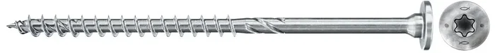 Fischer PowerFast FPF II Stufensenkkopf mit Innenstern Teilgewinde galvanisch verzinkt – 8,0 x 120 mm 50 Stück